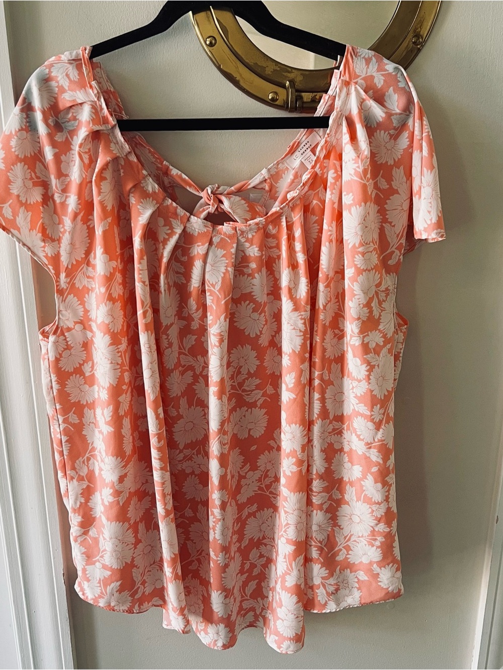 Lauren Conrad Floral Print Blouse